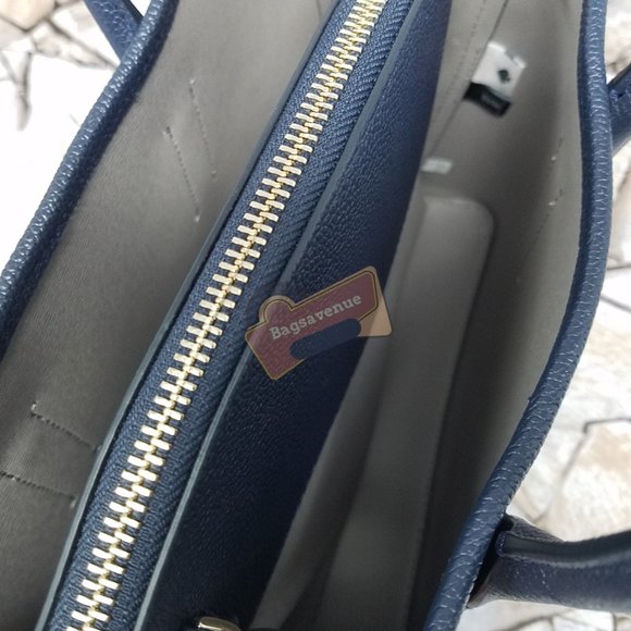 #bagsavenue Multi Margaux Blue Plaid Satchel Kate Spade With crossbody Strap - Picture 15 of 16